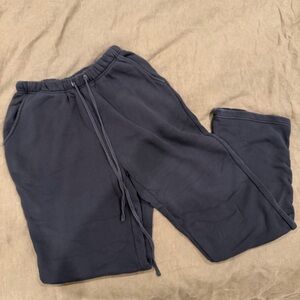 Elwood Vintage Black Straight Leg Sweatpants